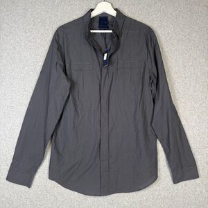 Brand New Elie Tahara Men's Size Small Grey Long Sleeve Button Down Shirt